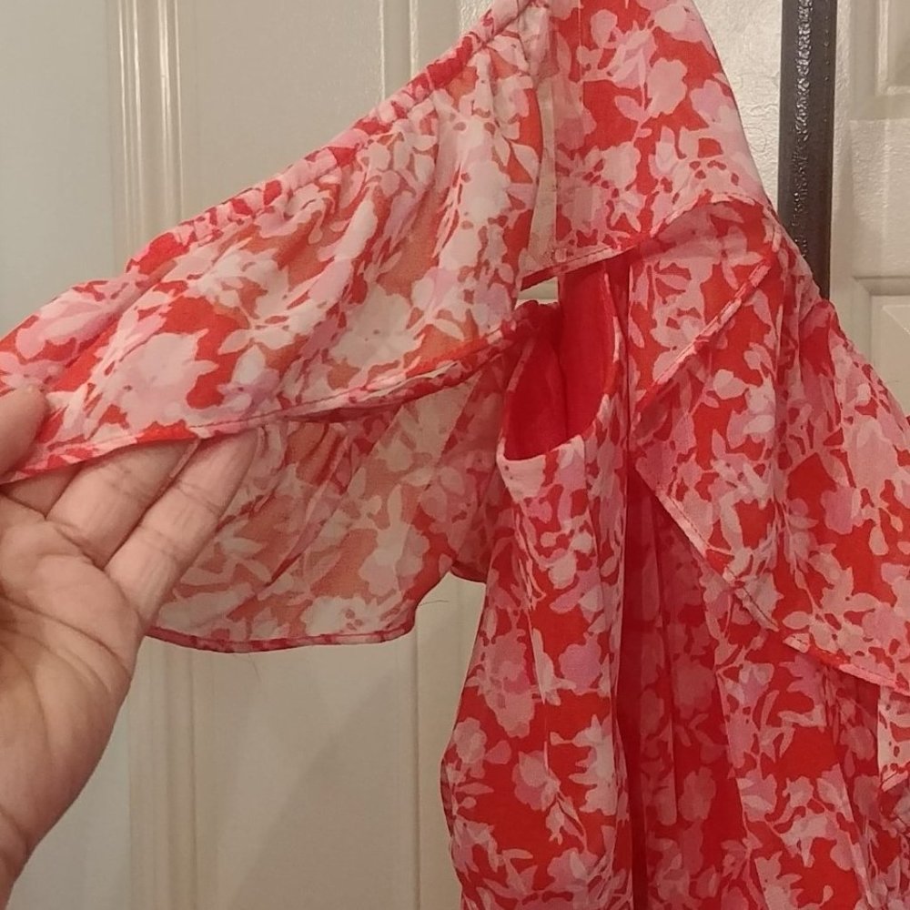 Lovers + Friends Adley Dress in Valentine Print - Picture 5 of 6